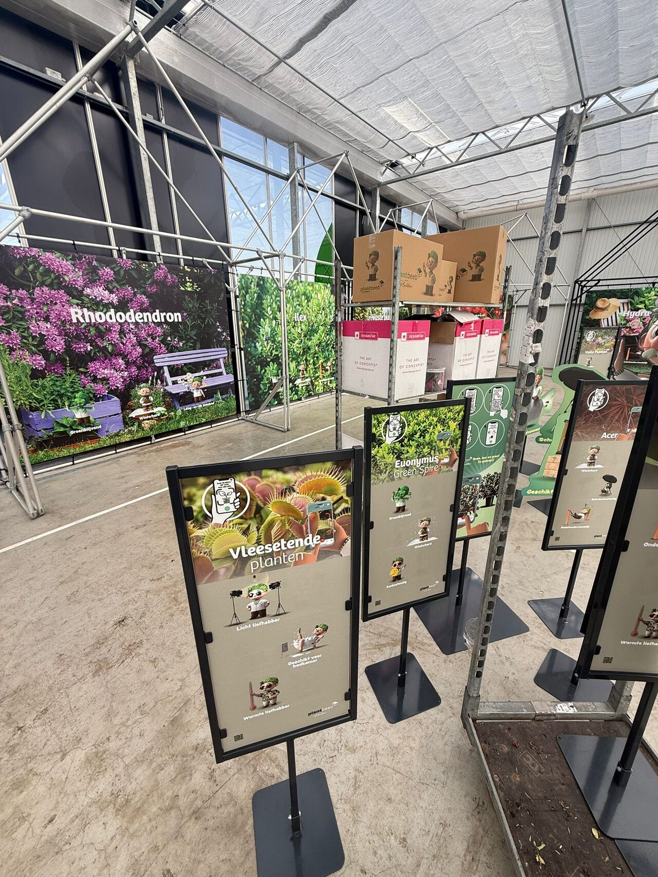 Opbouw van de Najaarsbeurs gestart