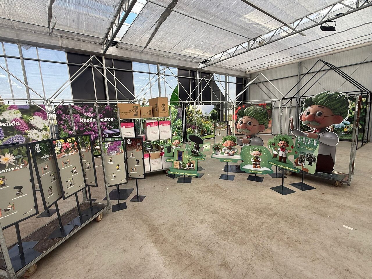 Opbouw van de Najaarsbeurs gestart