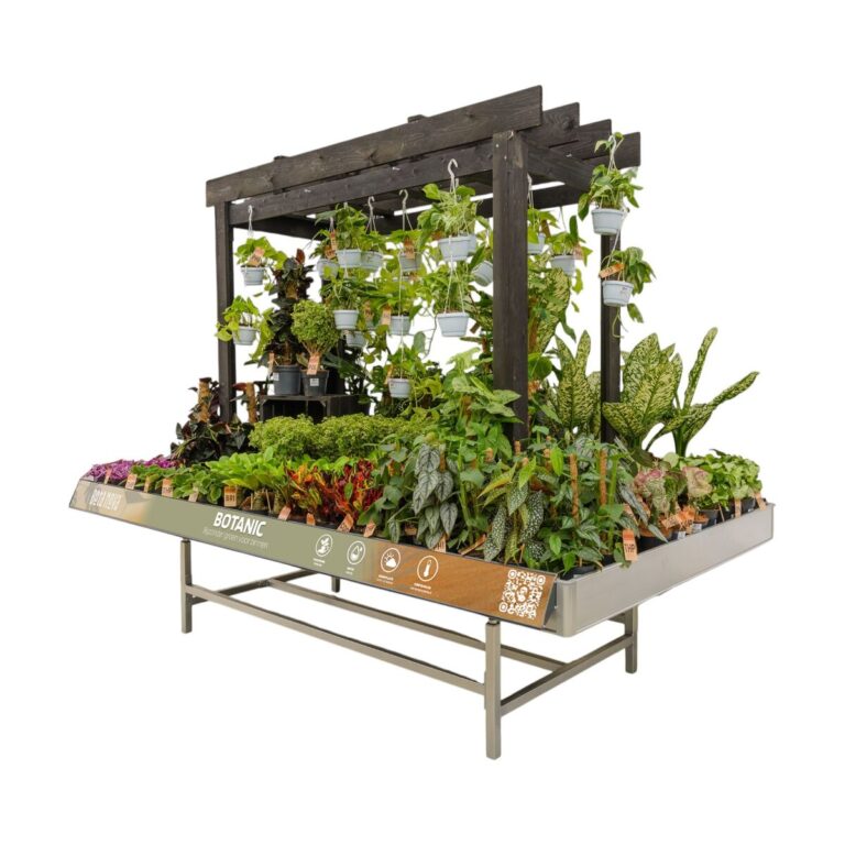 Concept Botanic Collectie Concepttafel Botanic Collectie met hangende en staande kamerplanten